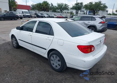 2003 Toyota Corolla Ce из США, поврежденный, VIN JTDBR32E530032794